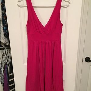 Forever21 fuchsia dress - very comfortable!